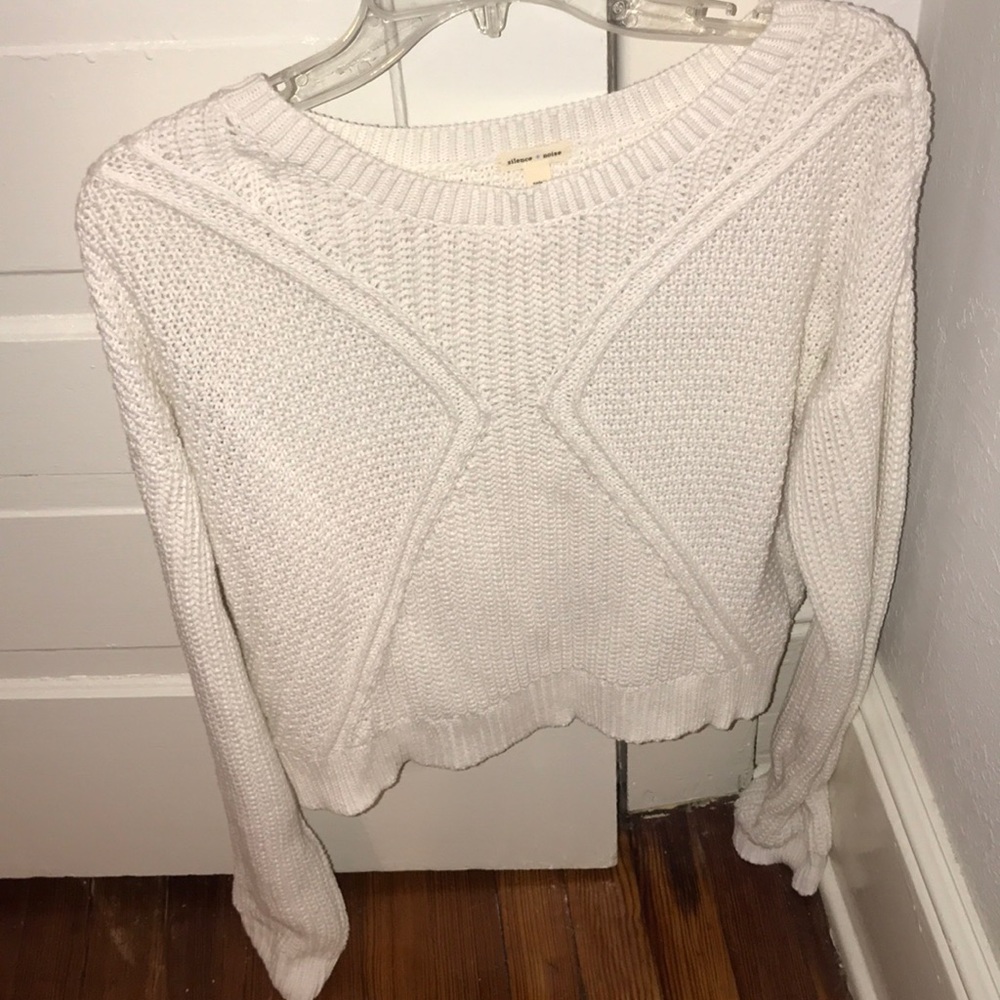 M Urban Outfitters (silence + noise) white sweater